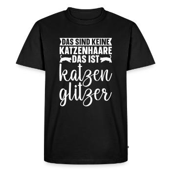 Location de chat Chat Domestique Cat - T-shirt Premium bio Homme - noir - Devant - Nico (187cm)