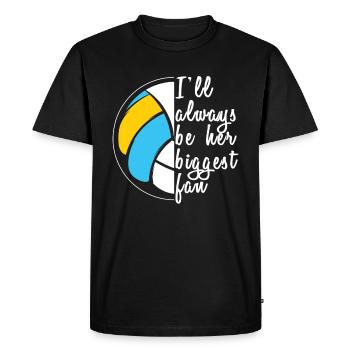 Volleyball Volleyball de plage - T-shirt Premium bio Homme - noir - Devant - Nico (187cm)