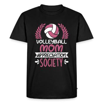 Volleyball Volleyball de plage - T-shirt Premium bio Homme - noir - Devant - Nico (187cm)