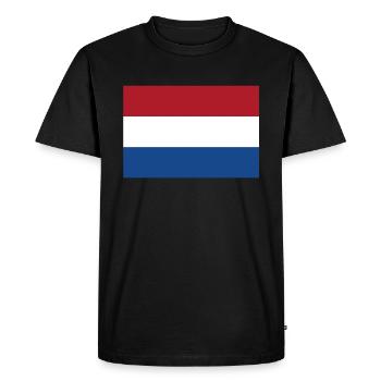 Drapeau officiel de Bonaire Bonaire Country Pride - T-shirt Premium bio Homme - noir - Devant - Nico (187cm)