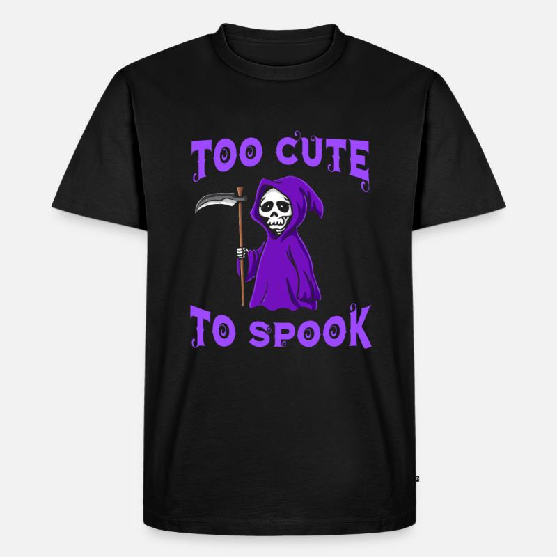 Halloween - Männer Premium Bio T-Shirt - Schwarz