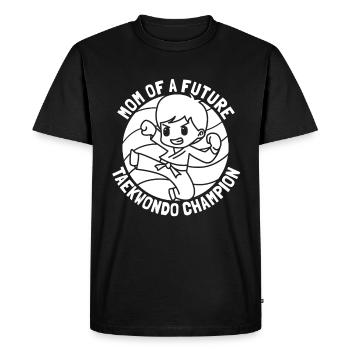 Taekwondo Taekwondo Mama - T-shirt Premium bio Homme - noir - Devant - Nico (187cm)