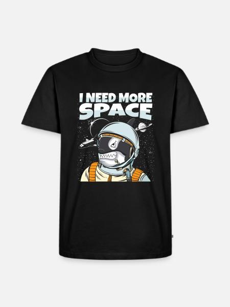 Orque Épaulard Astronaute - T-shirt Premium bio Homme - noir