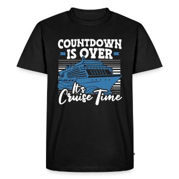 Sailing Sailor Sailboat Cruise - Men's Premium Organic T-Shirt - black - Front - Nico (187cm)
