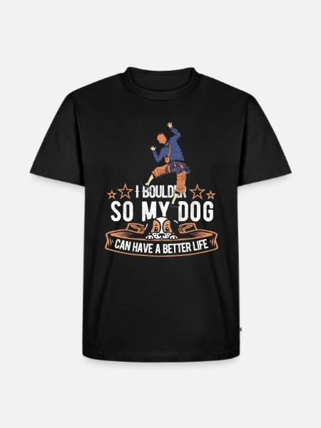 Bloc Chien de bloc - T-shirt Premium bio Homme - noir