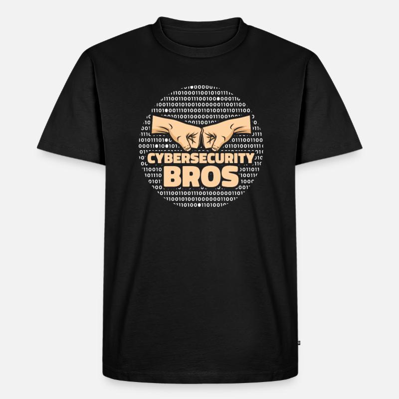 Developer Coder Programmer Security - T-shirt Premium bio Homme - noir