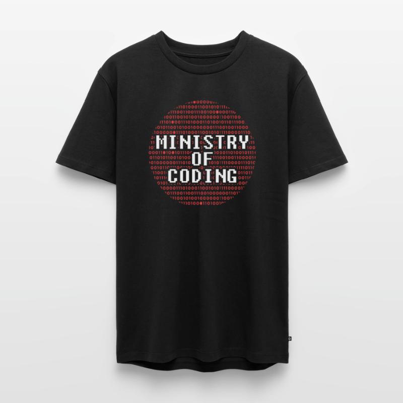 Developer Coder Programmer Ministry Men's Premium Organic T-Shirt