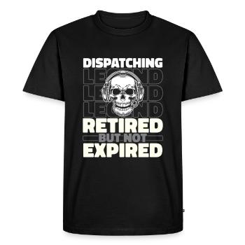 Emergency Call Control Center Operations Center Retired - Men's Premium Organic T-Shirt - black - Front - Nico (187cm)