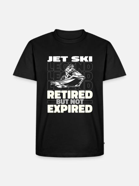 Retired Jet Ski - Men's Premium Organic T-Shirt - black