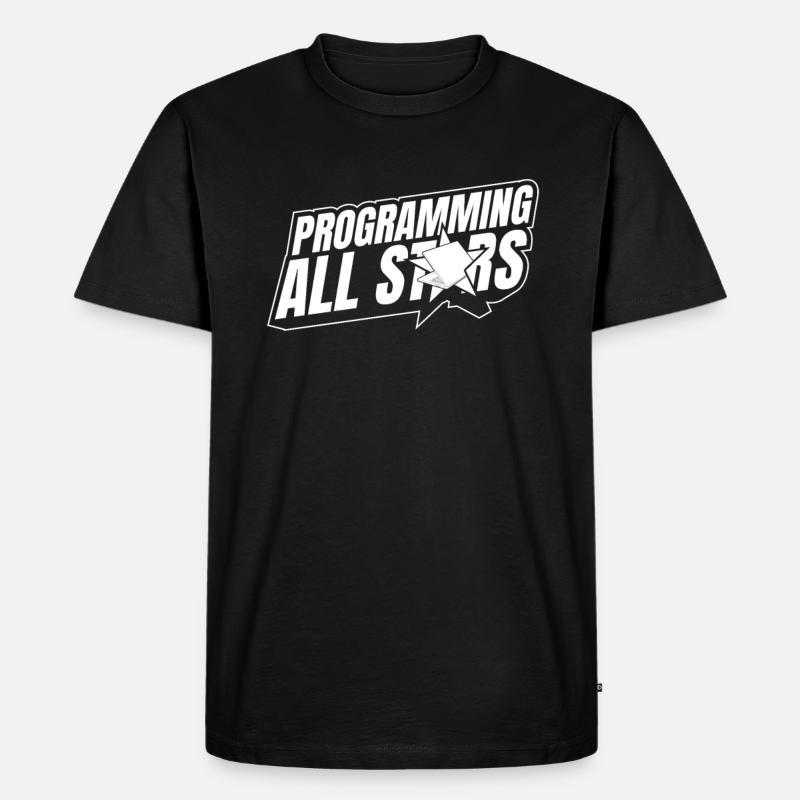 Developer Coder Programmer All Stars - Men's Premium Organic T-Shirt - black