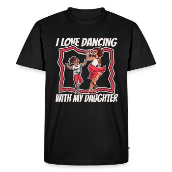 Mama Mother Daughter Dance Mother - Men's Premium Organic T-Shirt - black - Front - Nico (187cm)