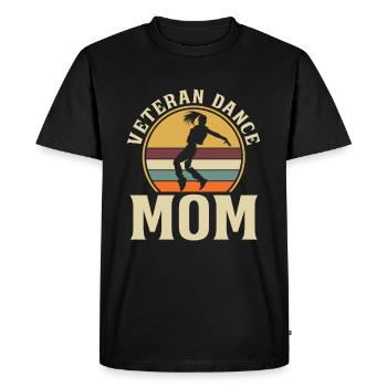 Maman Mère Danse Mère - T-shirt Premium bio Homme - noir - Devant - Nico (187cm)