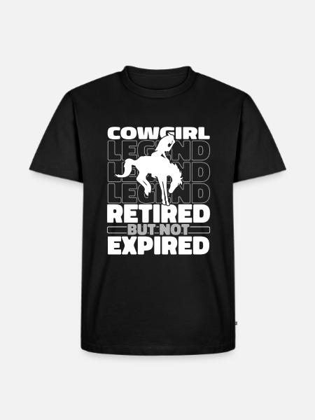 Retired Rodeo - Men's Premium Organic T-Shirt - black