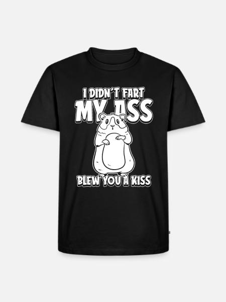 Cochon d’Inde cochon d’Inde drôle - T-shirt Premium bio Homme - noir