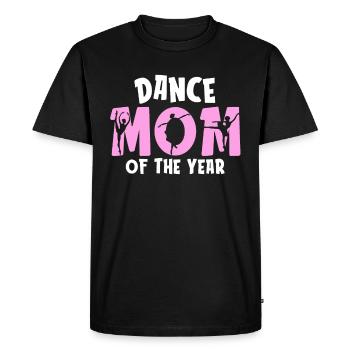 Maman Mère Danse Danse Mère - T-shirt Premium bio Homme - noir - Devant - Nico (187cm)