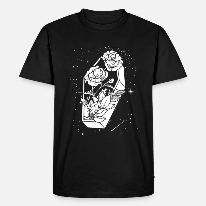 Gothic Sarg - Männer Premium Bio T-Shirt - Schwarz