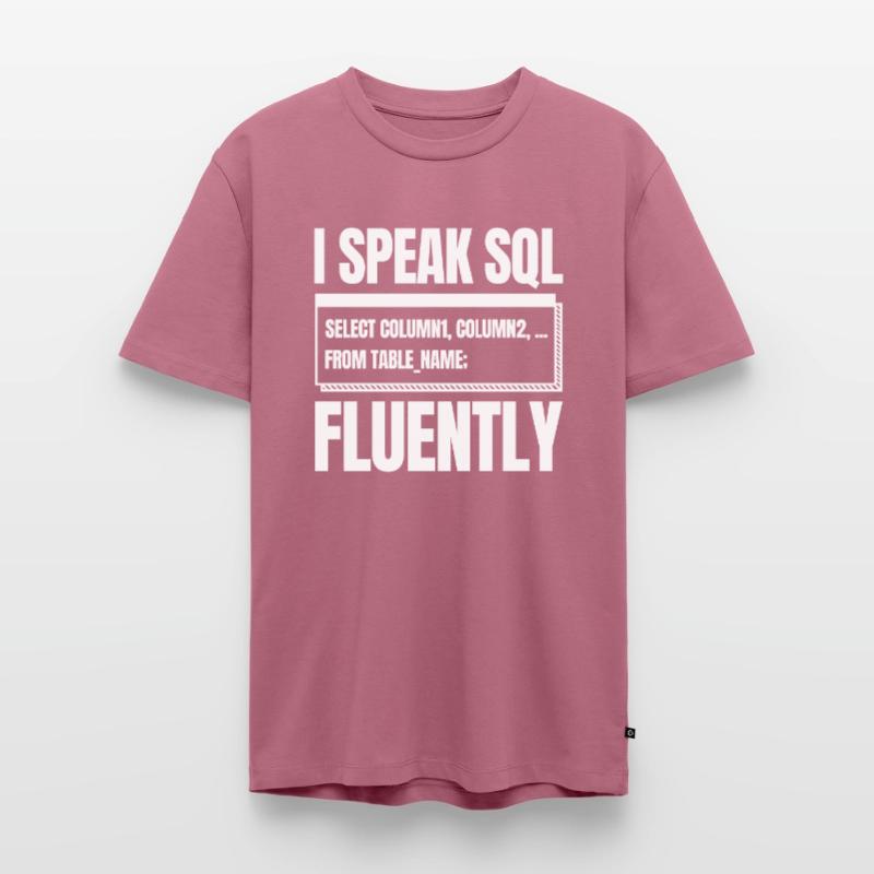 Développeur Codeur Programmeur SQL T-shirt Premium bio Homme