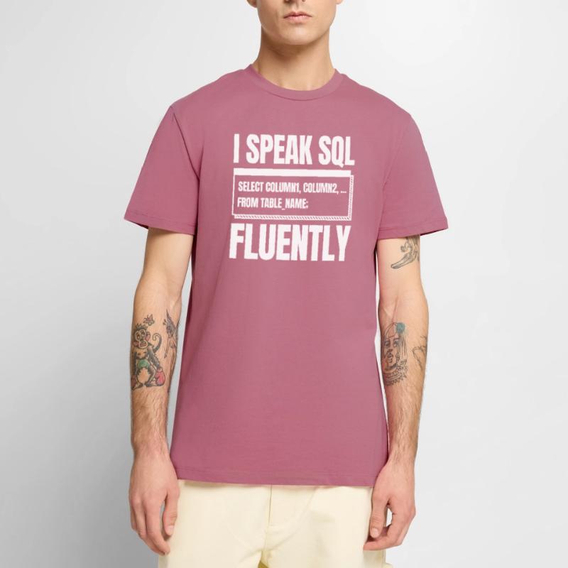 Développeur Codeur Programmeur SQL T-shirt Premium bio Homme