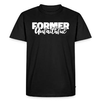 Christ Christianisme - T-shirt Premium bio Homme - noir - Devant - Nico (187cm)