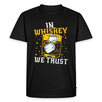 Whisky Whisky Humour - T-shirt Premium bio Homme - noir - Devant - Nico (187cm)