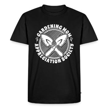Hobby Gardener Garden Spade Jardinage Maman - T-shirt Premium bio Homme - noir - Devant - Nico (187cm)