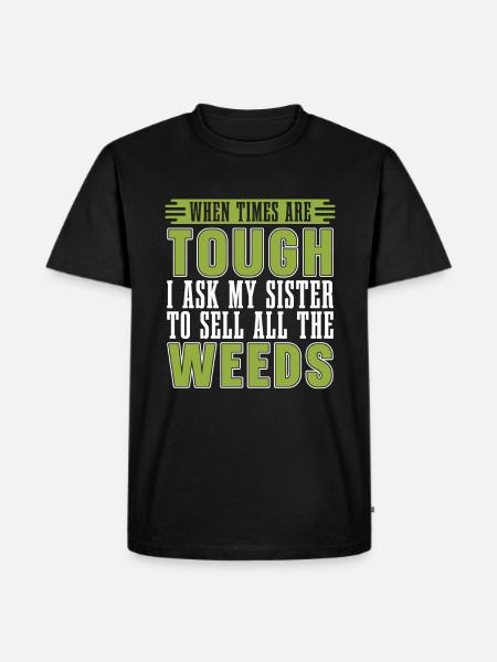 Hobby Gardener Garden Funny - Men's Premium Organic T-Shirt - black