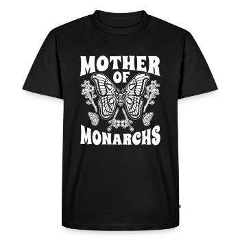 Jardinier amateur papillons de jardin dans le jardin - T-shirt Premium bio Homme - noir - Devant - Nico (187cm)