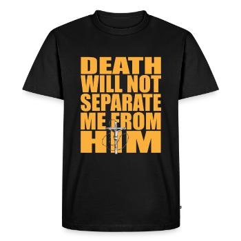 Christianisme chrétien - T-shirt Premium bio Homme - noir - Devant - Nico (187cm)