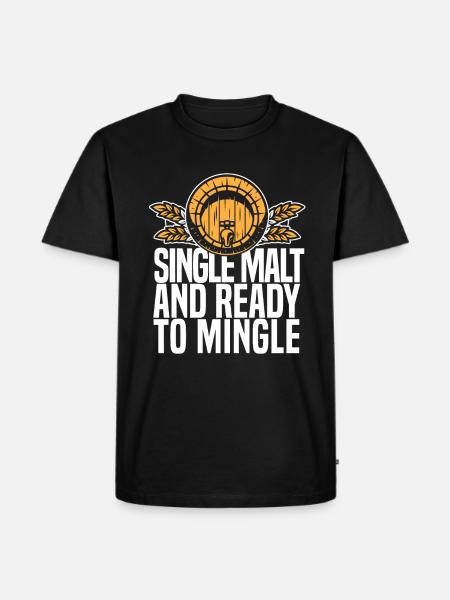 Whisky Whiskey Funny - T-shirt Premium bio Homme - noir