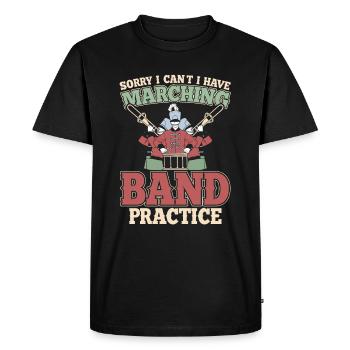 Fan Driving Train jouant Parade Pratique - T-shirt Premium bio Homme - noir - Devant - Nico (187cm)