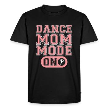 Maman Maman Mode Maman pour danser Maman Maman - T-shirt Premium bio Homme - noir - Devant - Nico (187cm)