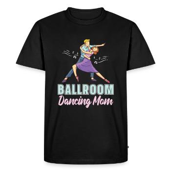 Maman Maman Danse de salon Maman - T-shirt Premium bio Homme - noir - Devant - Nico (187cm)