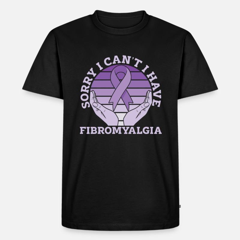 Fibromyalgia rheumatism hands - Men's Premium Organic T-Shirt - black