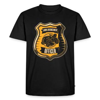 Home Gardener Garden Lawn Horticultural Father - Men's Premium Organic T-Shirt - black - Front - Nico (187cm)