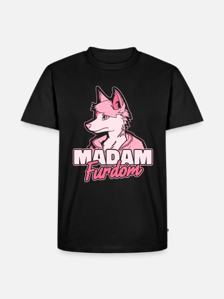 Furry Fandom Fursuits Lady - Men's Premium Organic T-Shirt - black