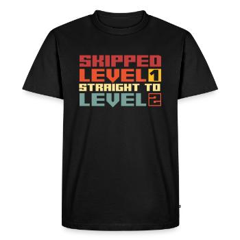 Twin Daddy Twins Daddy Funny - T-shirt Premium bio Homme - noir - Devant - Nico (187cm)