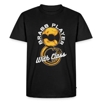 Fanfare procession tuba - Men's Premium Organic T-Shirt - black - Front - Nico (187cm)