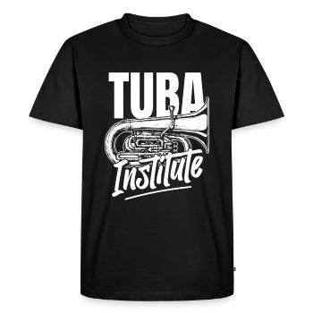 Fanfare procession tuba - Men's Premium Organic T-Shirt - black - Front - Nico (187cm)
