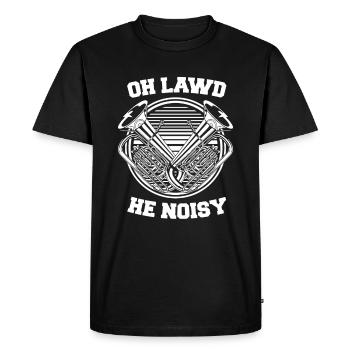 Fanfare procession tuba - Men's Premium Organic T-Shirt - black - Front - Nico (187cm)