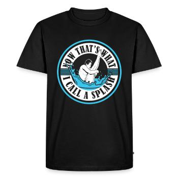 Humour de plongée plongée - T-shirt Premium bio Homme - noir - Devant - Nico (187cm)