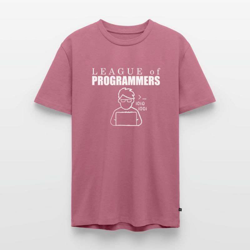 Developer Coder Programmer League T-shirt Premium bio Homme
