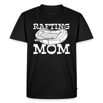 Rafting Rafting en eau vive - T-shirt Premium bio Homme - noir - Devant - Nico (187cm)