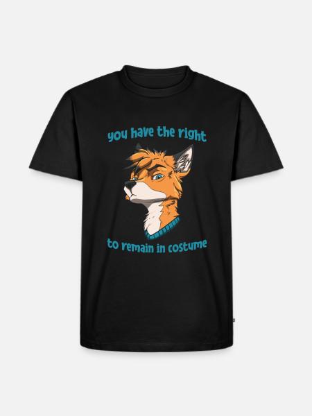 Furry Fandom Fursuits Costume - Men's Premium Organic T-Shirt - black