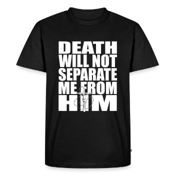 Christianisme chrétien - T-shirt Premium bio Homme - noir - Devant - Nico (187cm)