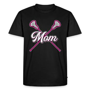 Lacrosse Mom Lacrosse Mom - T-shirt Premium bio Homme - noir - Devant - Nico (187cm)