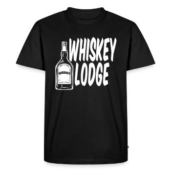 Whisky Whiskey - T-shirt Premium bio Homme - noir - Devant - Nico (187cm)