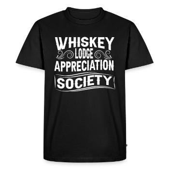 Whisky Whiskey - T-shirt Premium bio Homme - noir - Devant - Nico (187cm)