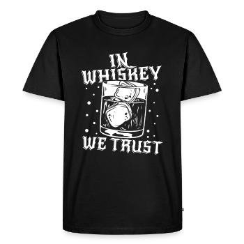 Whisky Whiskey - T-shirt Premium bio Homme - noir - Devant - Nico (187cm)