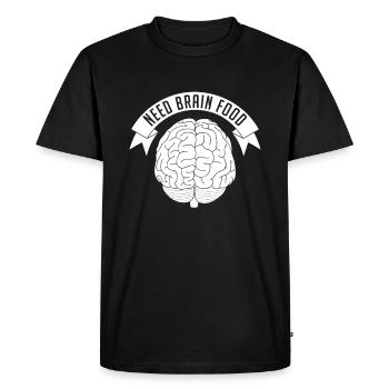 Psychologie Psychologue - T-shirt Premium bio Homme - noir - Devant - Nico (187cm)