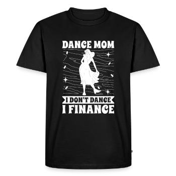 Maman Mère Danse Mère - T-shirt Premium bio Homme - noir - Devant - Nico (187cm)